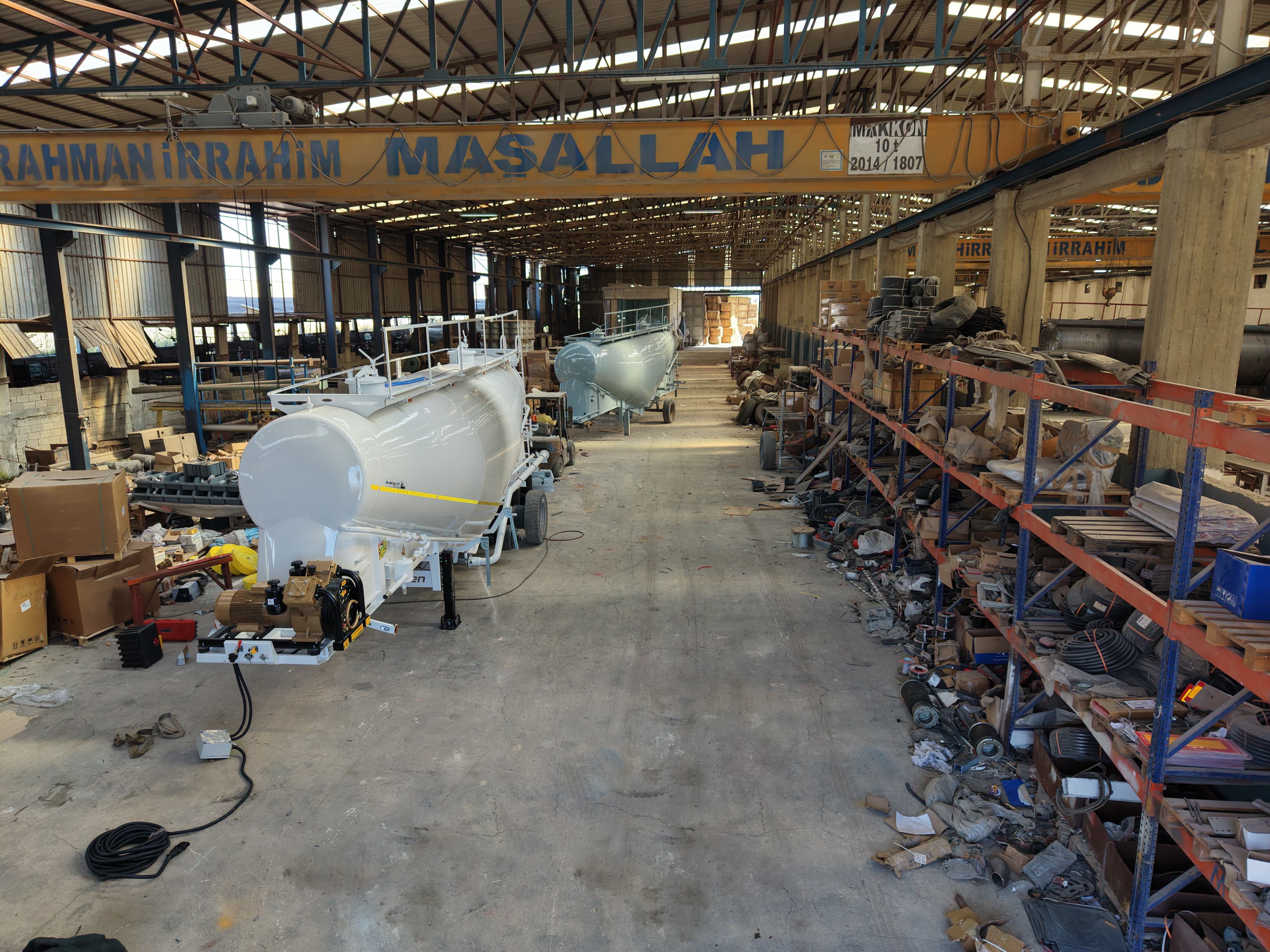 Yedek Parça ve Montaj Alanı